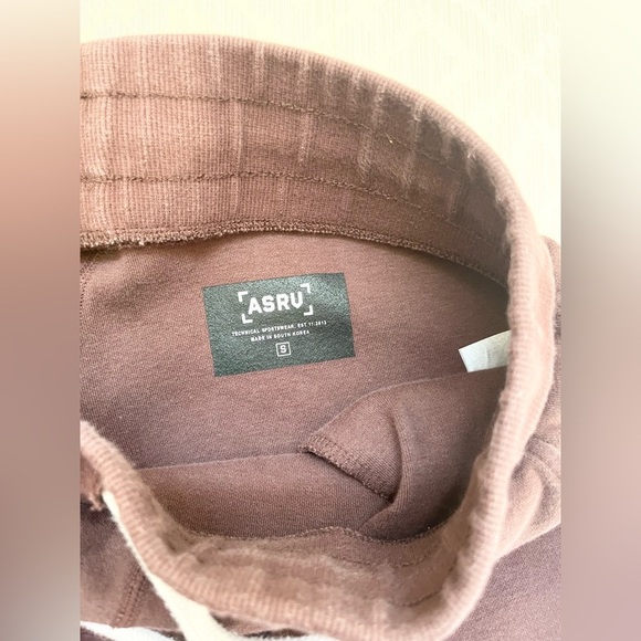 ASRV Drawstring Jogger Men's Size Small Maroon Red Sweatpants - Picture 3 of 7